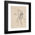 thumbnail image 1 of George Du Maurier 11x14 Black Modern Framed Museum Art Print Titled - Gecko; Study from Life (19th Century), 1 of 5