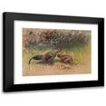 thumbnail image 1 of George Edward Lodge 24x18 Black Modern Framed Museum Art Print Titled - Grey Junglefowl (1918-1922), 1 of 5
