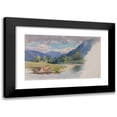 thumbnail image 1 of George Elbert Burr 18x12 Black Modern Framed Museum Art Print Titled - The Conway, Near Llanrwst, Wales (1899), 1 of 5