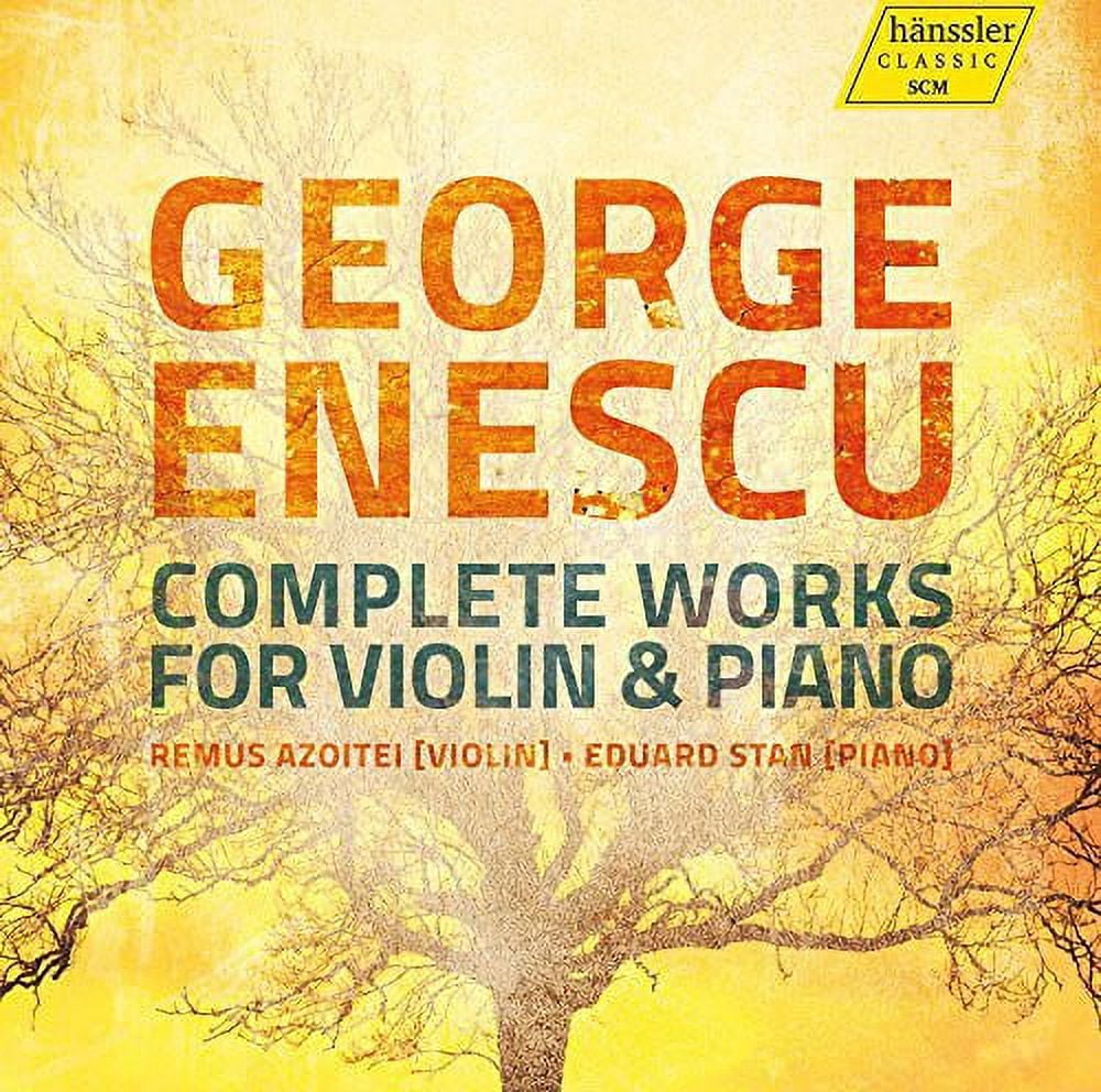 George Enescu / Azoitei / Stan - Comp Works for VLN & Pno - Music & Performance - CD