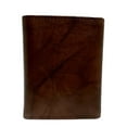 thumbnail image 1 of George Flip ID Crunch Trifold Leather Wallet, 1 of 4