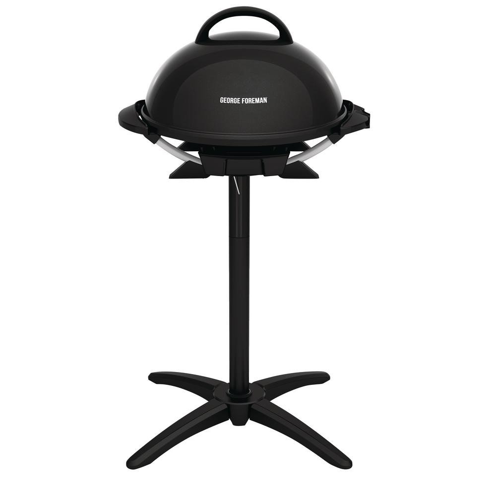George Foreman 15-Serving Indoor/Outdoor Electric Grill, Black - image 1 of 3
