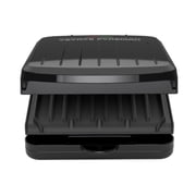 George Foreman 2-Serving Classic Plate Electric Grill, Black