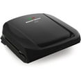 thumbnail image 1 of George Foreman 4-Serving Removable Plate Grill and Panini Press, Black, GRP1060B, 1 of 21