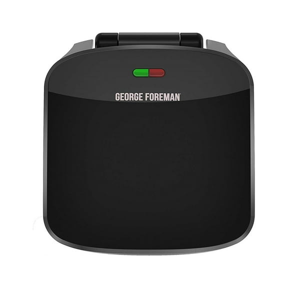 4-Serving Removable Plate & Panini Grill - Black