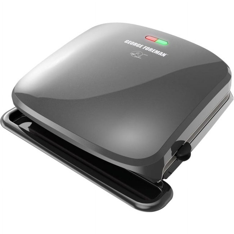 George Foreman Cooking - Grill it up right in your kitchen with the GEORGE  FOREMAN® Smokeless Grill featuring a removable, easy-to-clean open grate  cooking surface. Available at Walmart:​