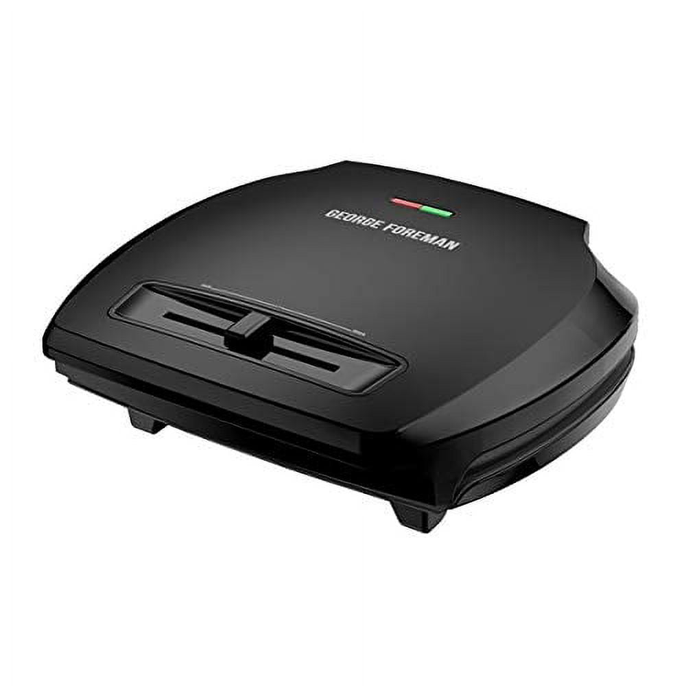 George Foreman GR2080B 5-Serving Classic Plate Grill, One Size, Black