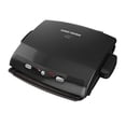 thumbnail image 1 of George Foreman 6-Serving Removable Plate Electric Indoor Grill and Panini Press, Black, GRP99BLK, 1 of 11