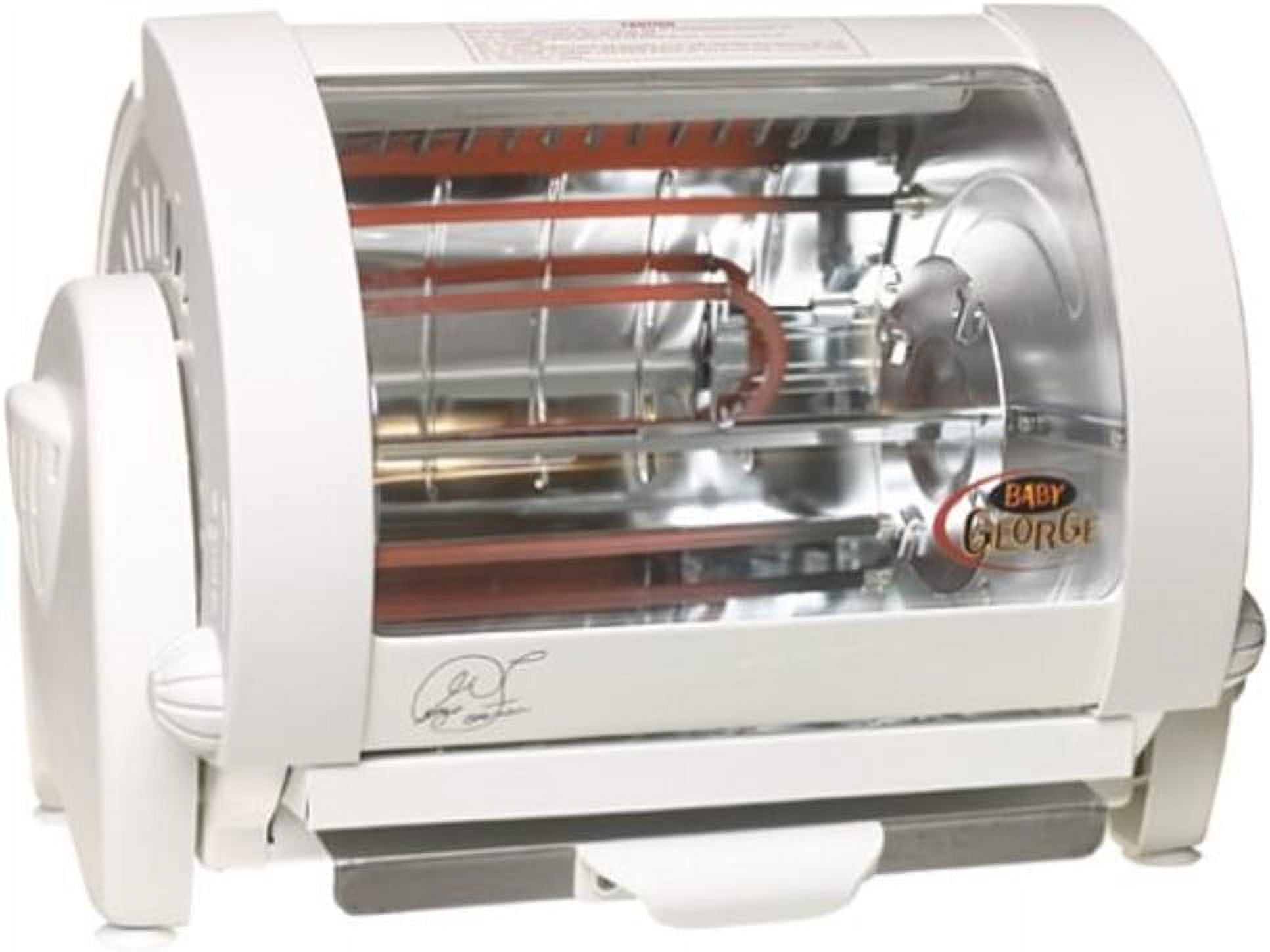 George Foreman Baby George Rotisserie Electric Roasting Oven- GR59A