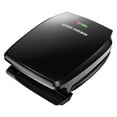 thumbnail image 1 of George Foreman GR340FB Classic Plate Electric Indoor Grill and Panini Press, 4-Servings, Black, 1 of 4