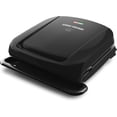 thumbnail image 1 of George Foreman GRP1060B: 4-Serving Removable Plate Grill & Panini Press - Black, 1 of 3