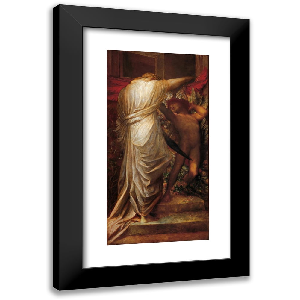 George Frederic Watts 14x24 Black Modern Framed Museum Art Print Titled ...