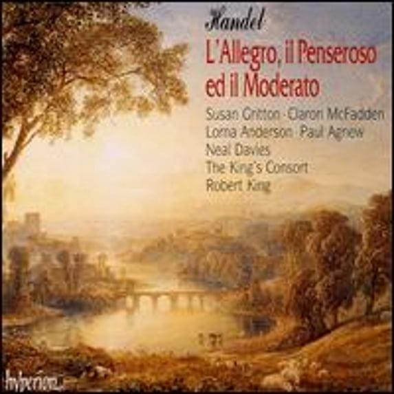 Pre-Owned Handel: L'Allegro, il Penseroso ed il Moderato (CD 0034571172835) by Claron McFadden (soprano), Lorna Anderson (soprano), Neal Davies (bass), Paul Agnew (tenor), Susan Gritton (soprano);...