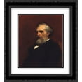 thumbnail image 1 of George Frederick Watts 2x Matted 20x24 Black Ornate Framed Art Print 'John Passmore Edwards', 1 of 2