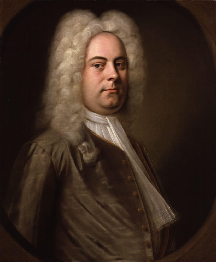 George Frideric Handel 1923 Handel 1 Canvas Art - Balthasar Denner (24 x 36)