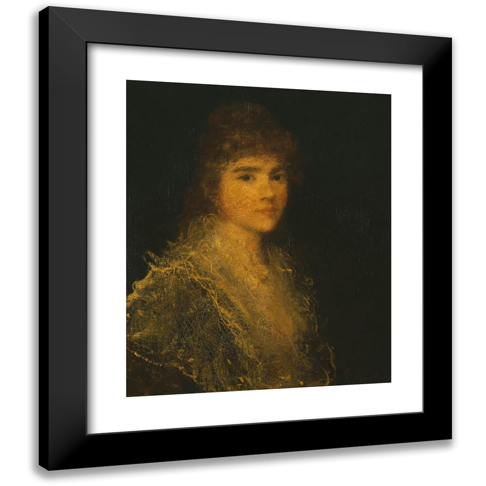 George Fuller 12x14 Black Modern Framed Museum Art Print Titled - Ideal ...