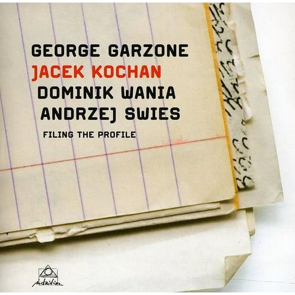 George Garzone - Filing the Profile - Music & Performance - CD