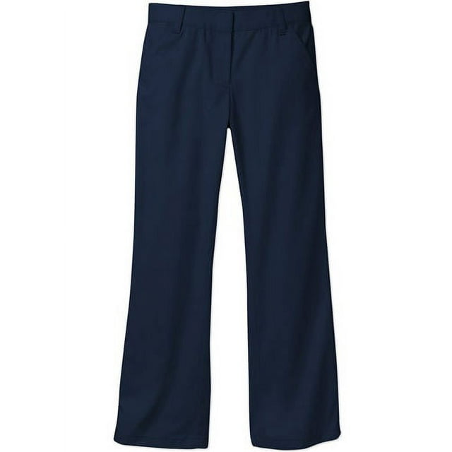 George Girls School Uniform Flat Front Pants with Stain Resistant Scotchguard Treatment (Little Girls & Big Girls)