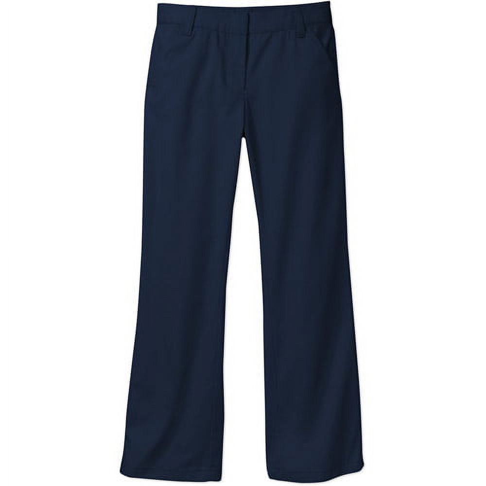 George Girls School Uniform Flat Front Pants with Stain Resistant Scotchguard Treatment (Little Girls & Big Girls) - image 1 of 1