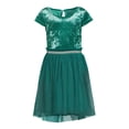 thumbnail image 1 of George Girls Velour Tutu Dress, Sizes 4-16, 1 of 5