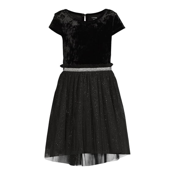 George Girls Velour Tutu Dress, Sizes 4-16