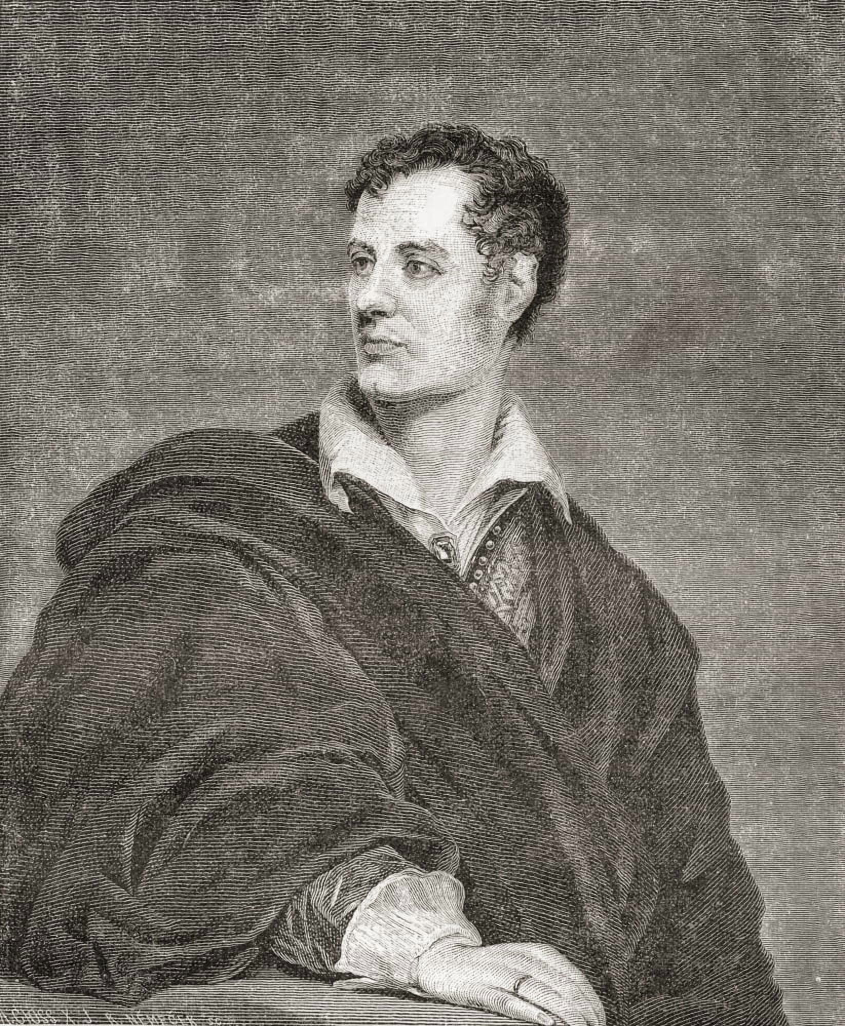 George Gordon Byron 6Th Baron Byron Later George Gordon Noel 1788 Canvas Art - Ken Welsh Design Pics (24 x 30)