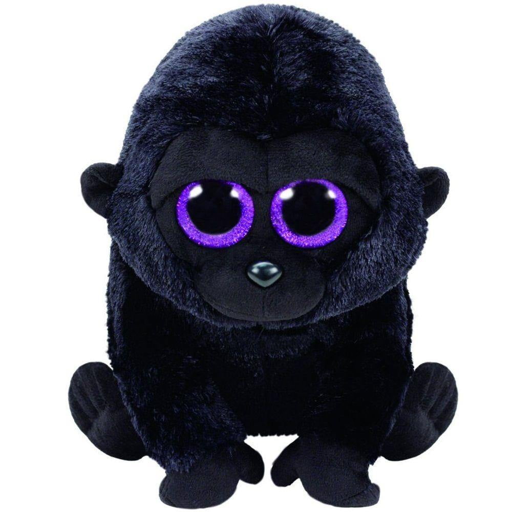 George Gorilla Beanie Boo Small 6 inch Stuffed Animal by Ty 37222 Walmart