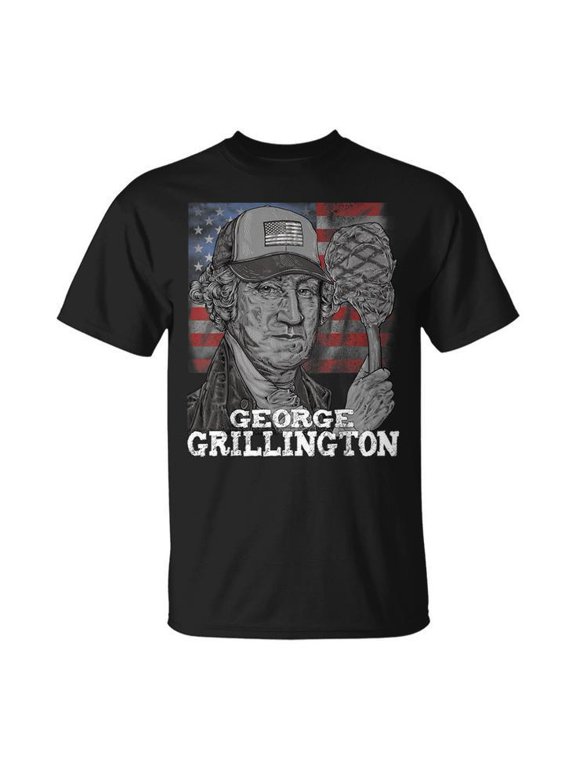 George Grillington 4Th Of July Usa Bbq Men Usa UnisexT-shirt