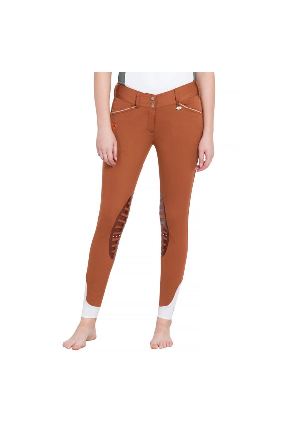 George H Morris Ladies Add Back Silicone Knee Patch Breeches