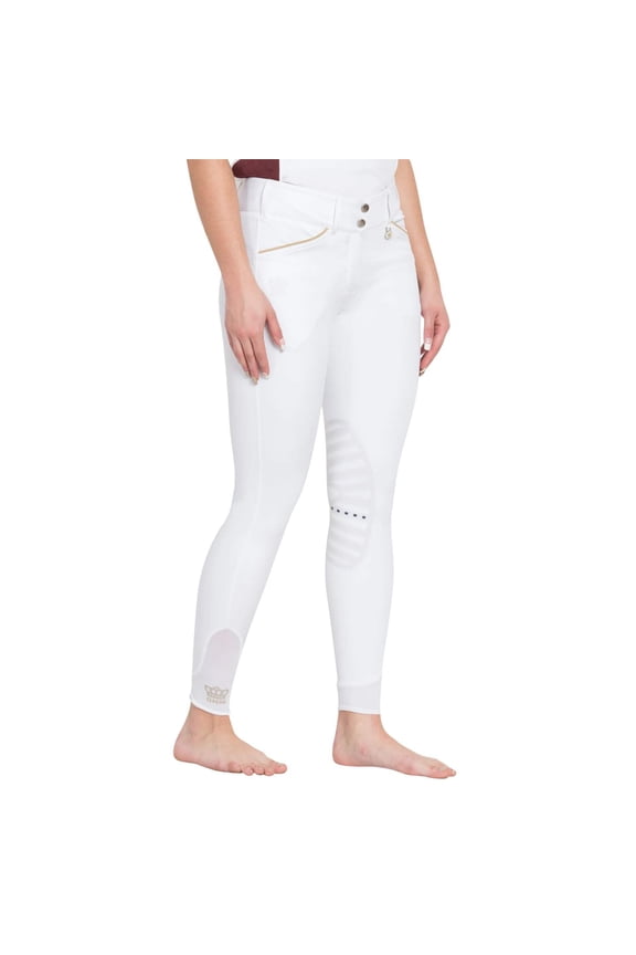 George H Morris Ladies Add Back Silicone Knee Patch Breeches