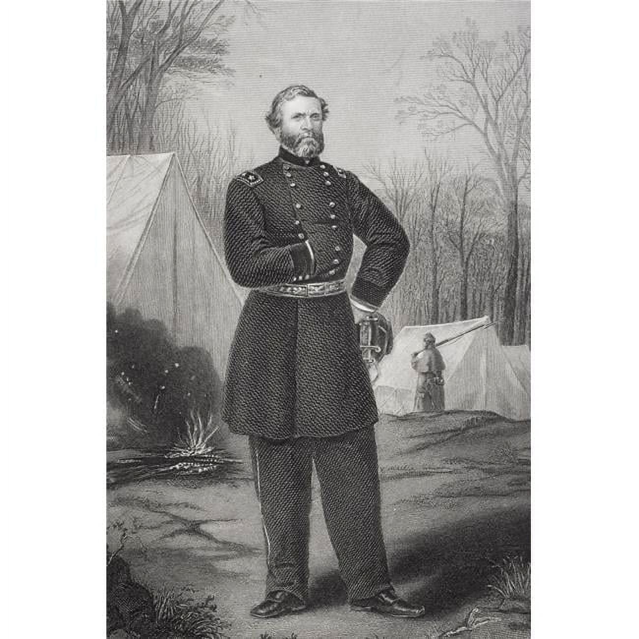 George H. Thomas 1816 To 1870 Union General During American Civil War ...