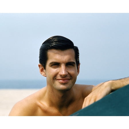 George Hamilton Handsome Handsome Portrait On Beach 1960's 24X36 Classic Hollywood Poster