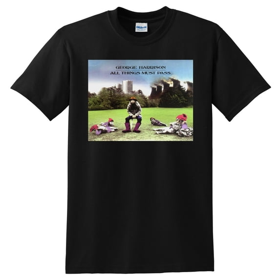 George Harrison T Shirt All Things Must Pass Vinyl Cover Small Medium ...