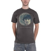 George Harrison T Shirt Circular Portrait Mosaic Print Official Mens Grey