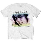 George Harrison Unisex T-Shirt: Water Colour Portrait (XX-Large)