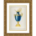 thumbnail image 1 of George Heinrich von Kirn 11x14 Gold Ornate Wood Frame and Double Matted Museum Art Print Titled - Design for a Gilt Bronze Ewer (ca. 1770-90), 1 of 4