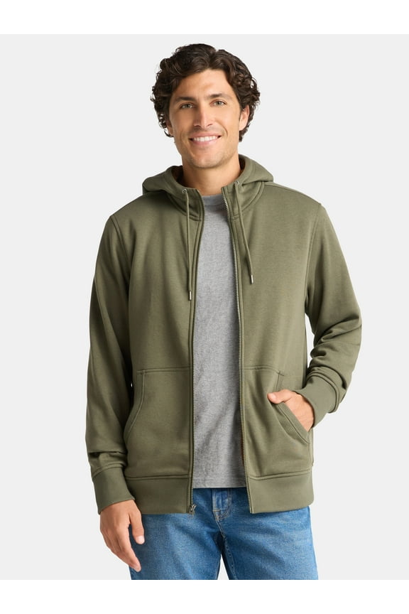 Men’s High Pile Fleece Hoodie, Size S-3XL