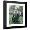thumbnail image 1 of George Hitchcock 18x24 Black Modern Framed Museum Art Print Titled - The Blessed Mother (1892), 1 of 5
