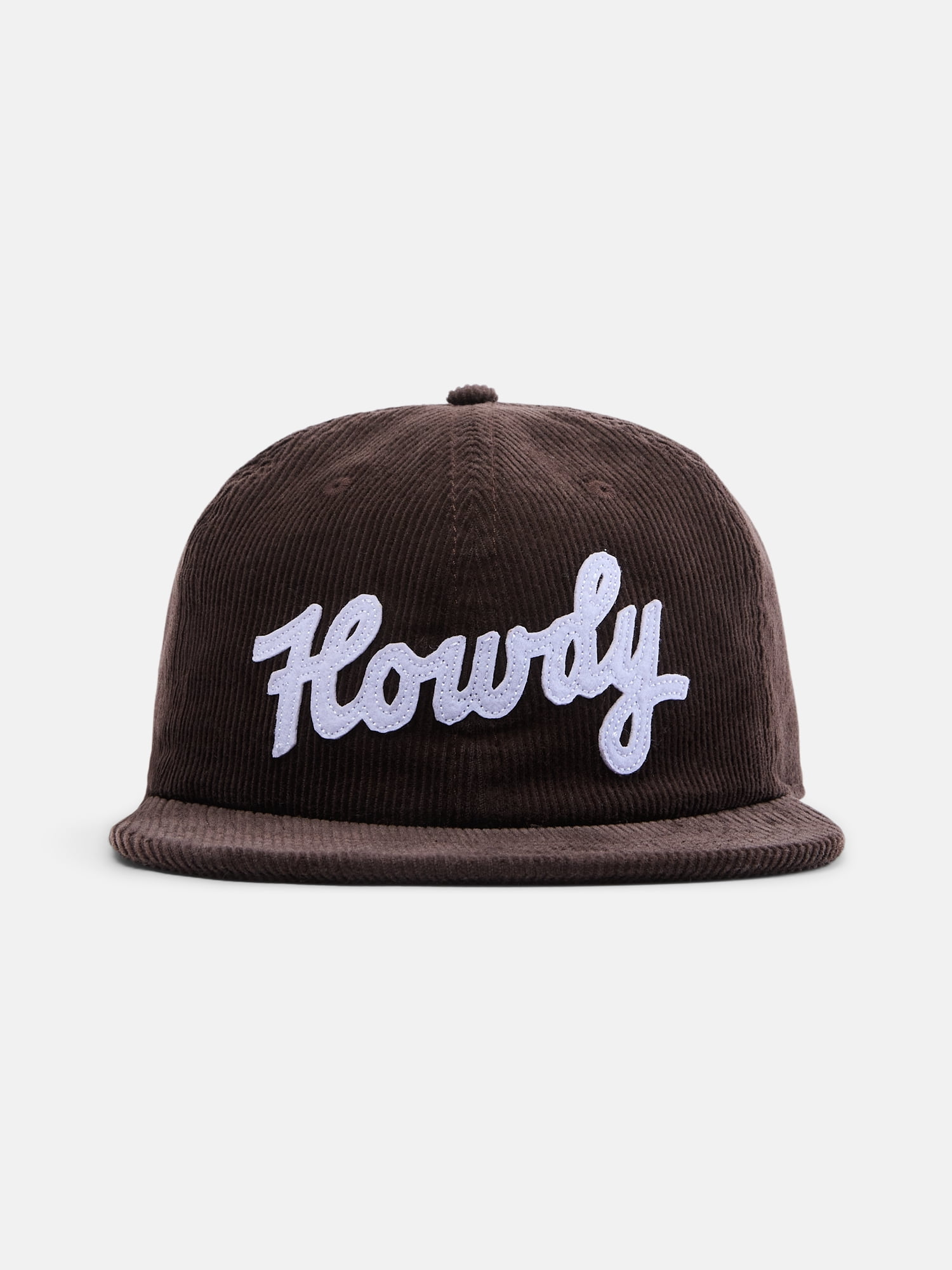 George Men's Howdy Washed Cotton Corduroy Hat, Brown