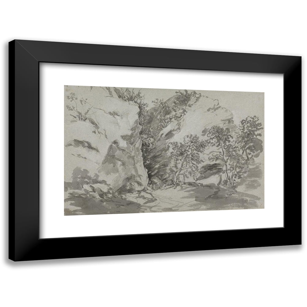 George Howlan George Howland Beaumont 14x11 Black Modern Framed Museum Art Print ...