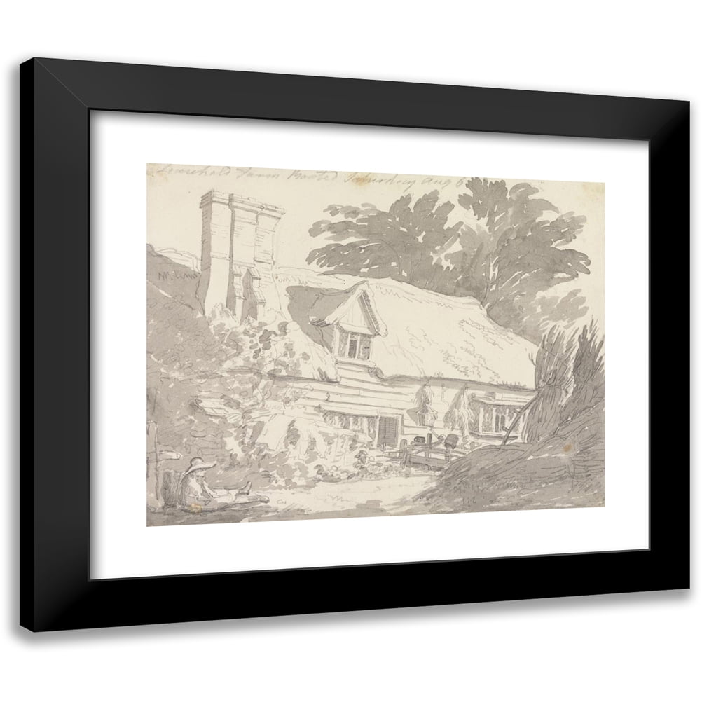 George Howlan George Howland Beaumont 14x12 Black Modern Framed Museum Art Print ...