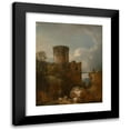 thumbnail image 1 of George Howland Beaumont 15x18 Black Modern Framed Museum Art Print Titled - Conway Castle, 1 of 5
