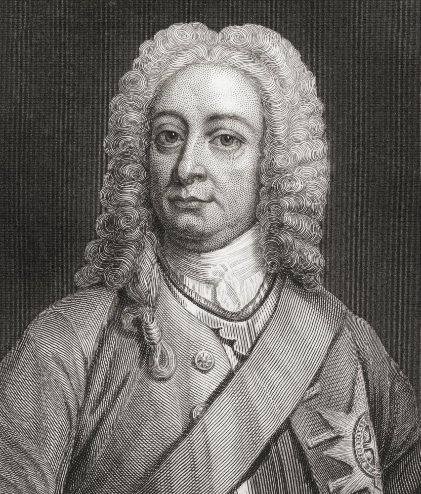 George Ii 1683 Canvas Art - Ken Welsh Design Pics (28 x 32)