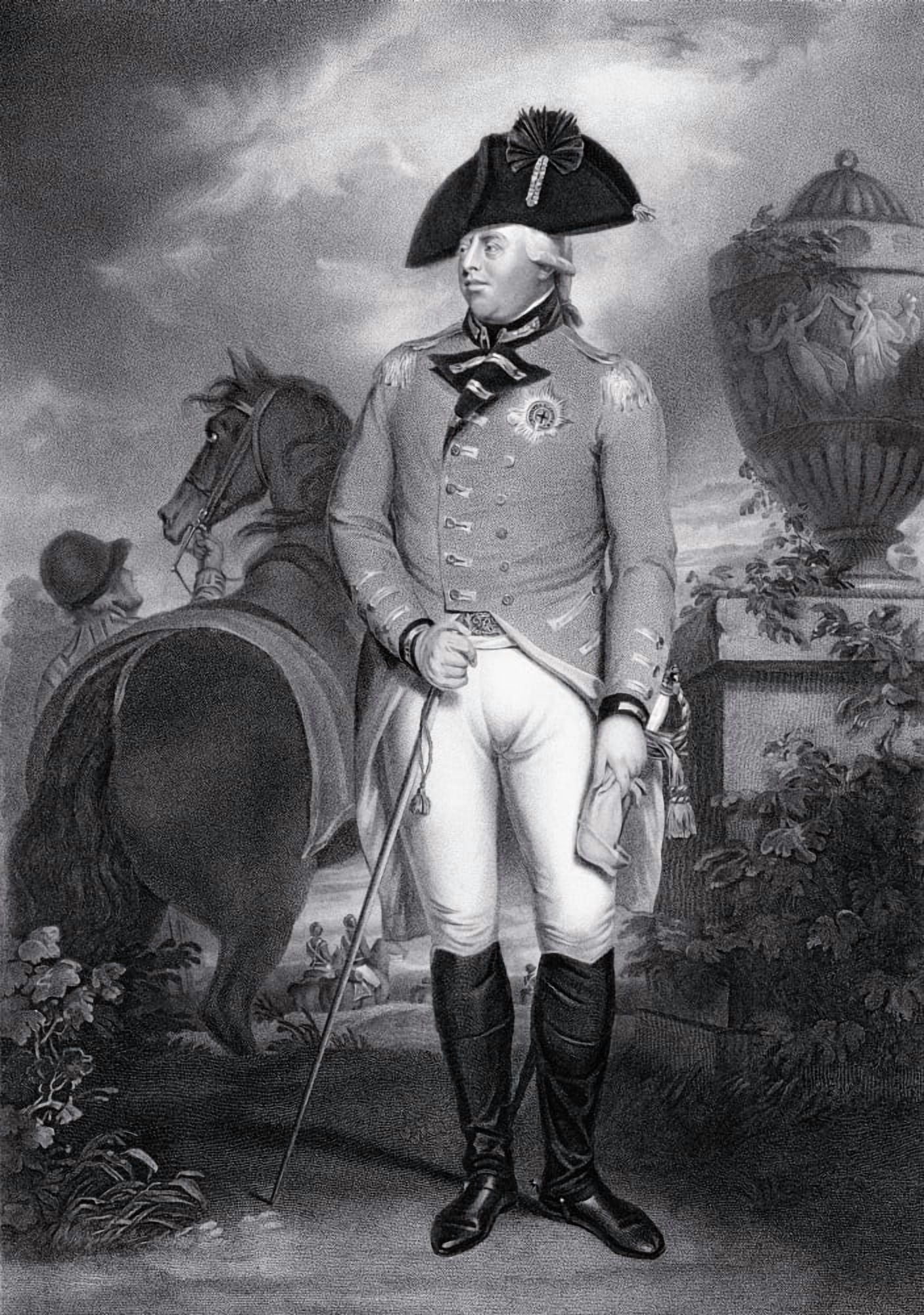 George Iii 1738 - 1820 George William Frederick King Of Great Britain And Ireland And King Of Hanover 1815 To 1820 After A Work By William Beechey Canvas Art - Ken Welsh Design Pics (12 x 17)