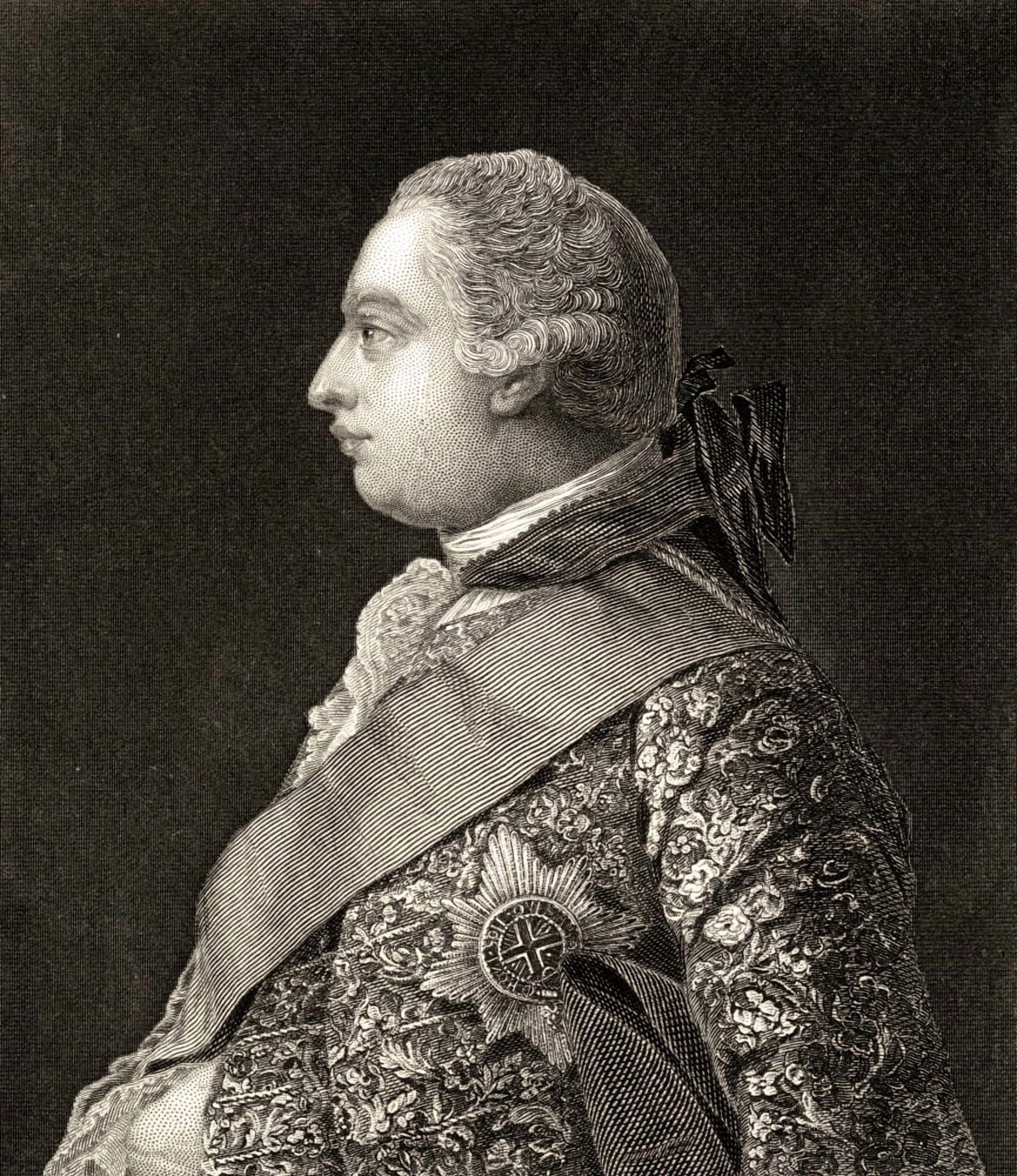 George Iii 1738-1820 King Of Great Britain And Ireland And King Of Hanover 1815-1820 19Th Century Print Engraved From The Original Painting By A Ramsay Canvas Art - Ken Welsh Design Pics (14 x 16)