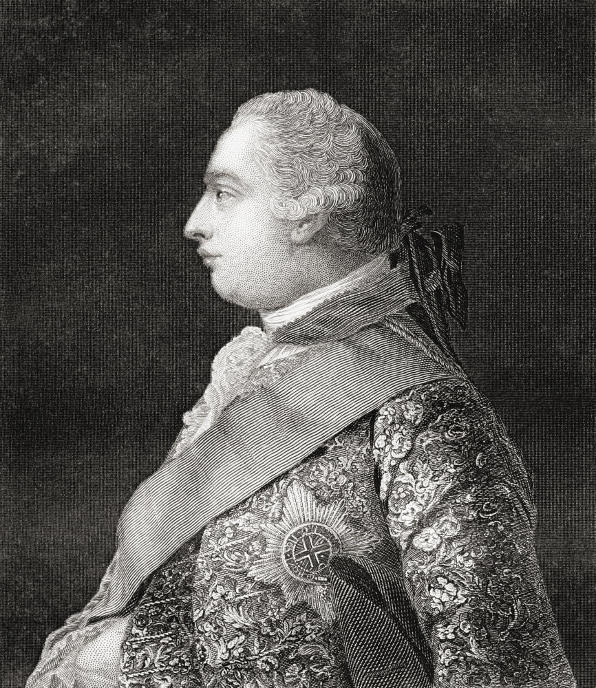 George Iii 1738 - 1820 King Of Great Britain And Ireland From The History Of England Published 1859 Canvas Art - Ken Welsh Design Pics (28 x 32)