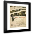 thumbnail image 1 of George Illian 11x14 Black Modern Framed Museum Art Print Titled - Keep it Coming - Waste Nothing (1917), 1 of 5