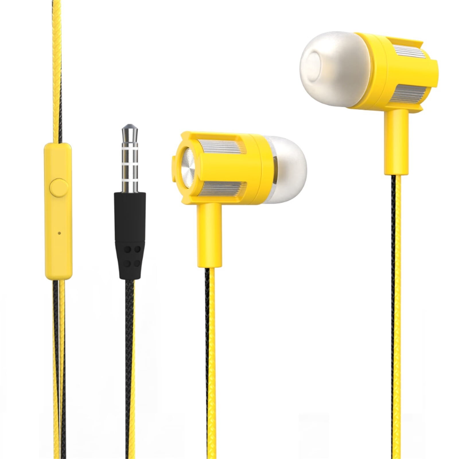 In Ear Headphones With Mic 3.5mm Wired Headphones For IOS And