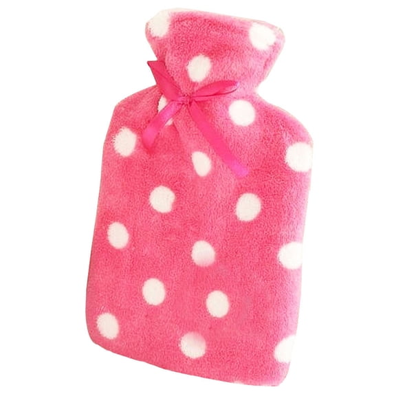 George & Jimmy Pink Elephant Medium Hot Water Rubber Bottle With Cover Portable Hand Warmer 500 ML