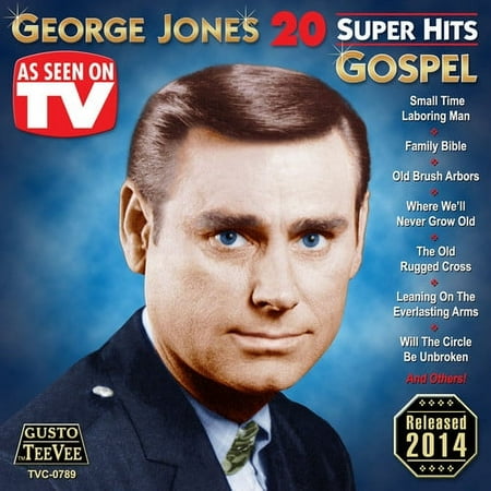 George Jones - 20 Super Hits Gospel - Music & Performance - CD